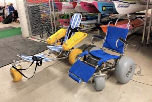 wheelchair hire for beach access