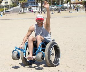 wheelchair for beach